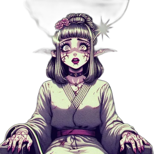 mask, creature, face, crown transparent PNG cut-out