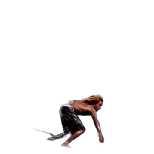 creature, animal, hair, staff transparent PNG cut-out