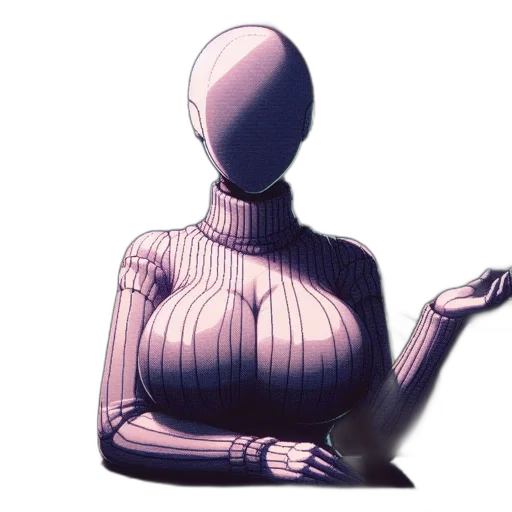 robot, dress, jacket, mask transparent PNG cut-out