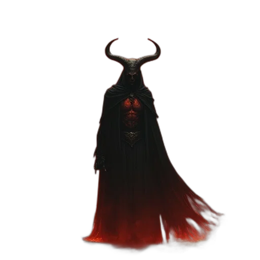 mask, staff, creature, dress transparent PNG cut-out