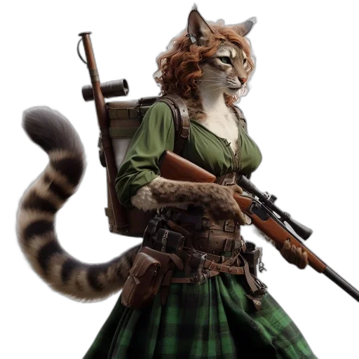 animal, weapon, staff, concept art transparent PNG cut-out
