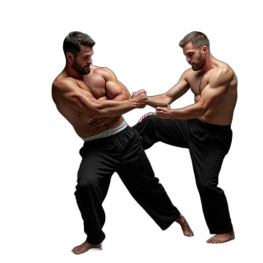 photorealistic, concept art, martial, instructor transparent PNG cut-out