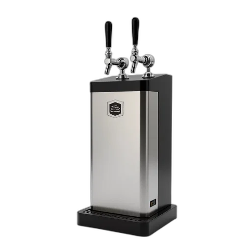 robot, staff, 3d render, stainless transparent PNG cut-out