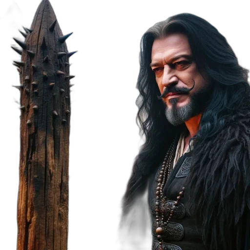 sword, weapon, staff, fantasy art transparent PNG cut-out