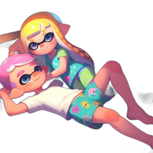 watercolor, concept art, vaporwave, 3d render transparent PNG cut-out