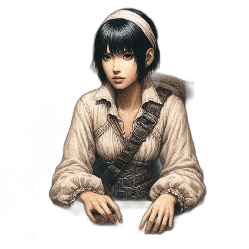 jacket, face, staff, jewelry transparent PNG cut-out