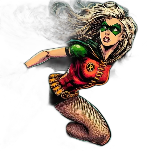comic book art, concept art, fantasy art, cartoon transparent PNG cut-out