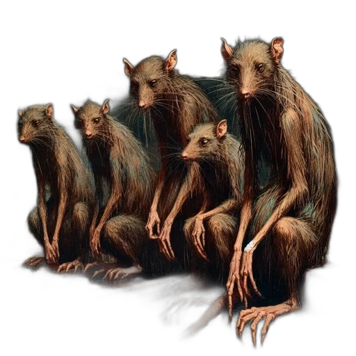animal, staff, creature, concept art transparent PNG cut-out