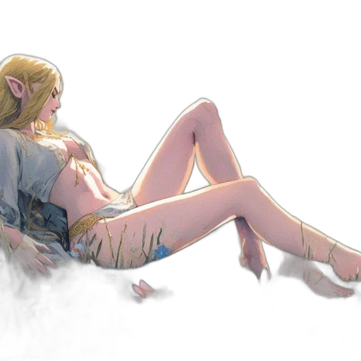 dress, weapon, concept art, watercolor transparent PNG cut-out