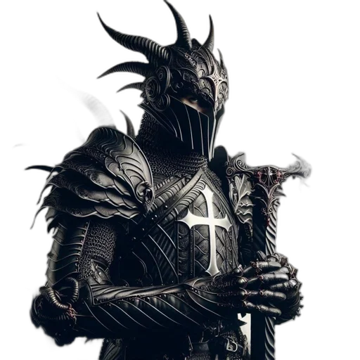 mask, staff, sword, dragon transparent PNG cut-out