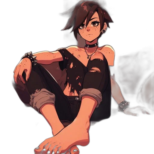 shoes, dragon, weapon, staff transparent PNG cut-out