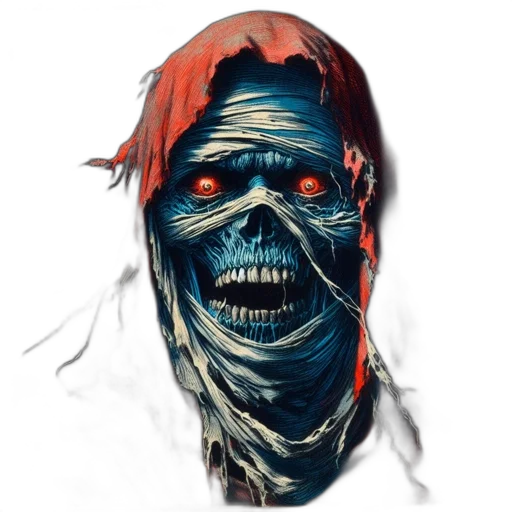 mask, face, creature, concept art transparent PNG cut-out