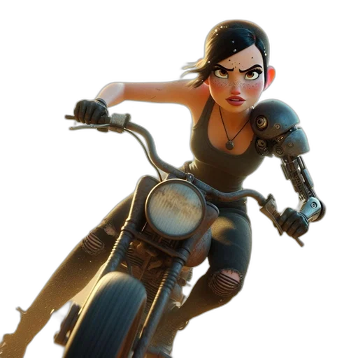 weapon, concept art, 3d render, comic book art transparent PNG cut-out