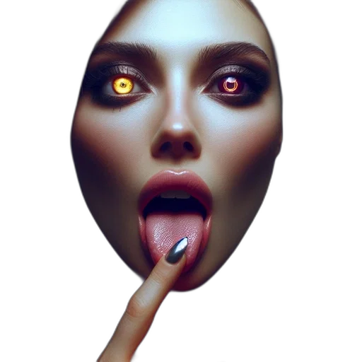 mask, face, creature, jewelry transparent PNG cut-out