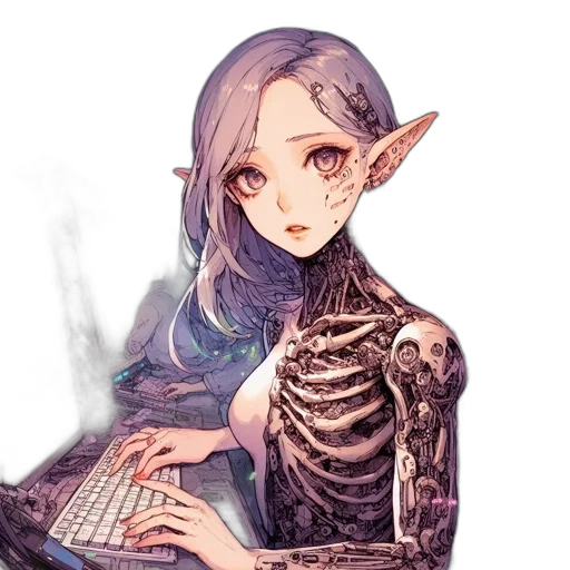 dress, creature, mask, robot transparent PNG cut-out