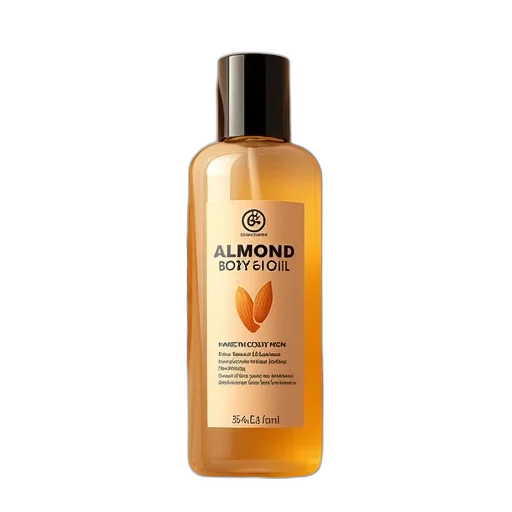 bottle, body, shop, almond transparent PNG cut-out