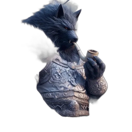 dragon, staff, mask, animal transparent PNG cut-out