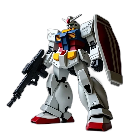 robot, weapon, concept art, 3d render transparent PNG cut-out