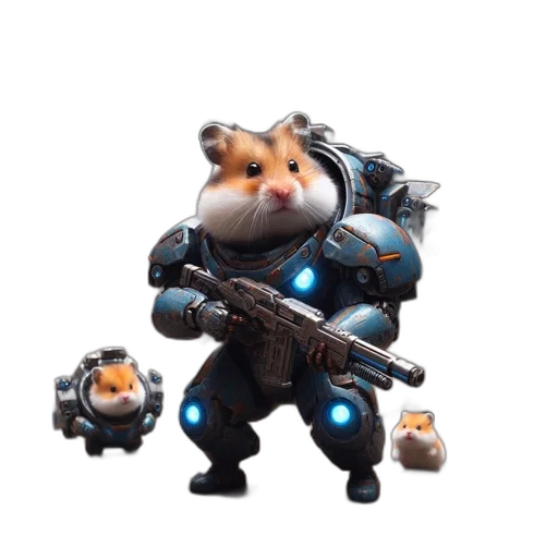 weapon, animal, robot, creature transparent PNG cut-out