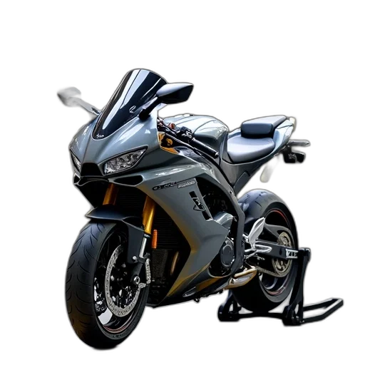 3d render, photorealistic, concept art, motorcycle transparent PNG cut-out