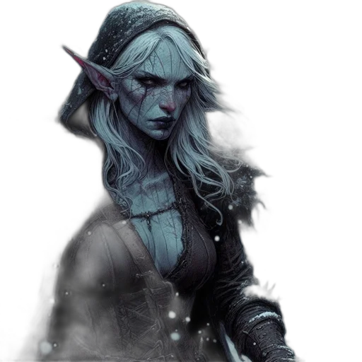 staff, face, sword, fantasy art transparent PNG cut-out