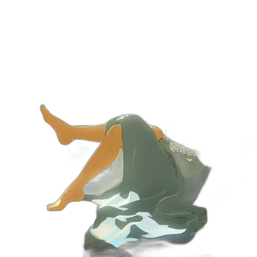 shoes, weapon, creature, jacket transparent PNG cut-out