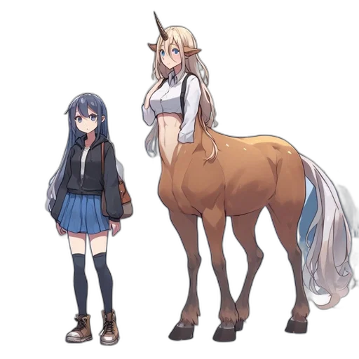 animal, creature, dress, staff transparent PNG cut-out
