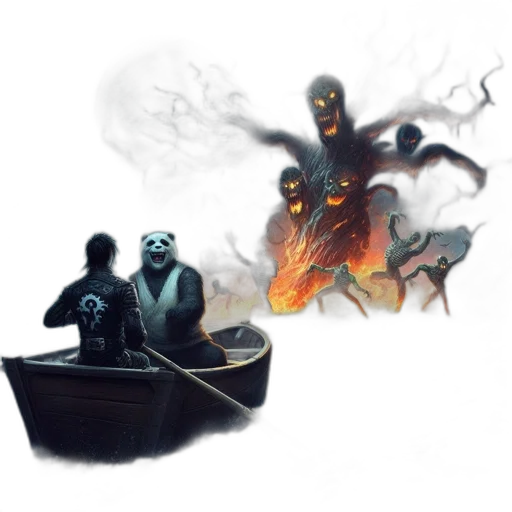 creature, concept art, fantasy art, comic book art transparent PNG cut-out