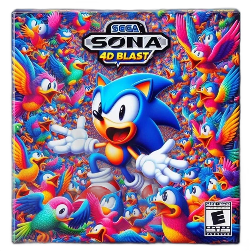 cover, art, features, sonic transparent PNG cut-out