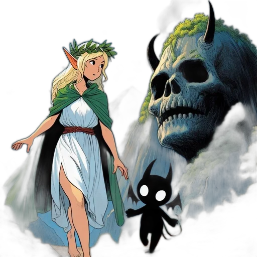 concept art, comic book art, fantasy art, pixel art transparent PNG cut-out