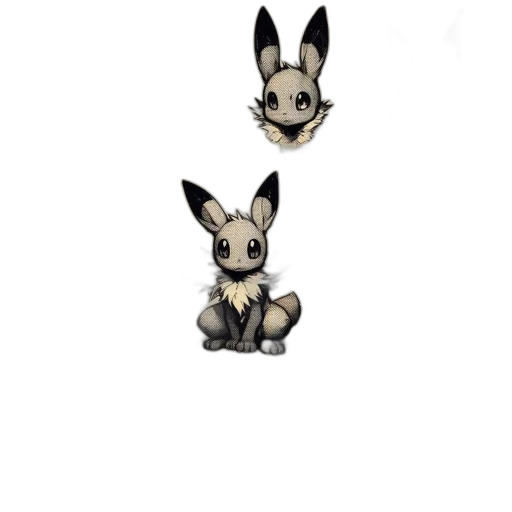 animal, creature, jewelry, pixel art transparent PNG cut-out
