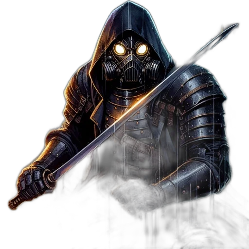 sword, mask, weapon, staff transparent PNG cut-out