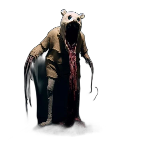 creature, mask, animal, staff transparent PNG cut-out