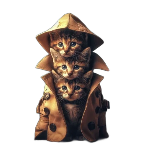 jacket, hat, crown, umbrella transparent PNG cut-out