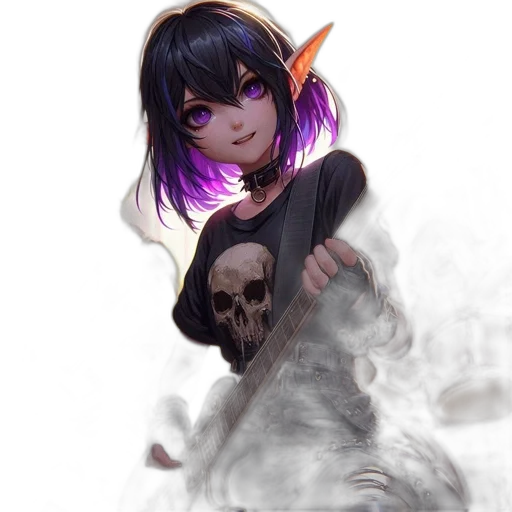 creature, mask, weapon, dress transparent PNG cut-out