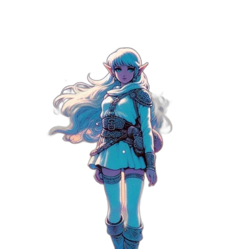 sword, staff, weapon, dress transparent PNG cut-out