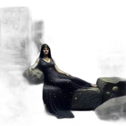 dress, concept art, fantasy art, photorealistic transparent PNG cut-out