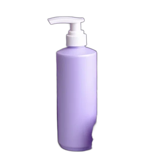 bottle, hair, weapon, 3d render transparent PNG cut-out