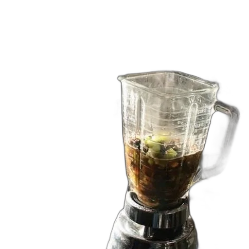 staff, food, blender, filled transparent PNG cut-out