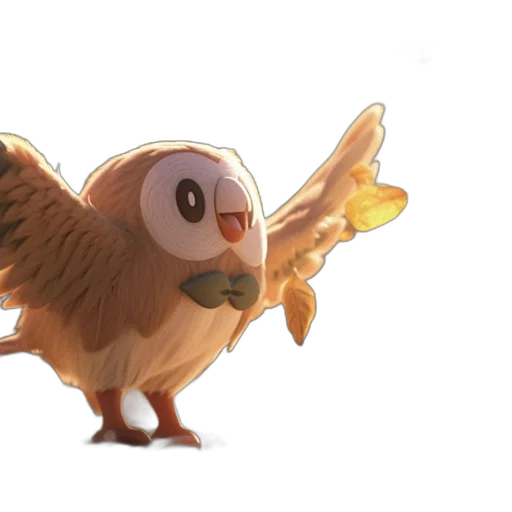 creature, animal, staff, weapon transparent PNG cut-out