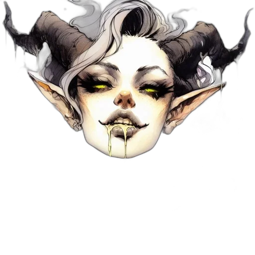 mask, face, staff, dragon transparent PNG cut-out