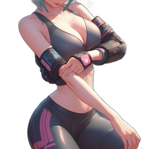jacket, robot, weapon, dress transparent PNG cut-out