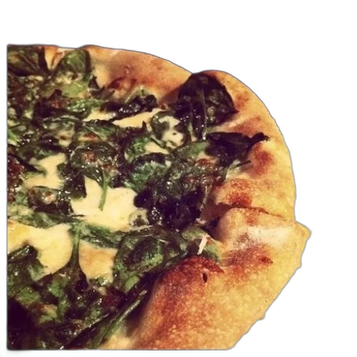 food, face, spinach, pizza transparent PNG cut-out