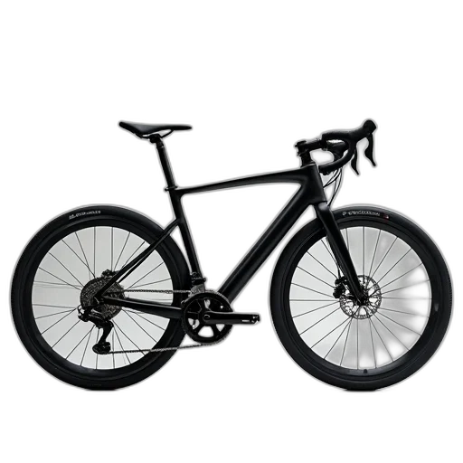 3d render, photorealistic, carbon, bike transparent PNG cut-out