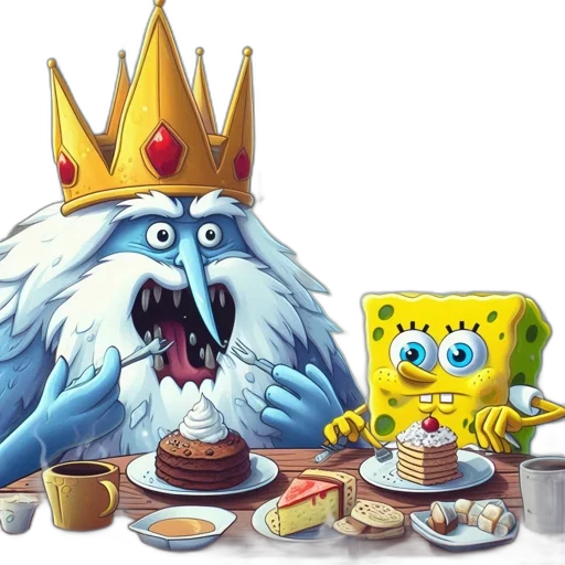 food, crown, animal, concept art transparent PNG cut-out
