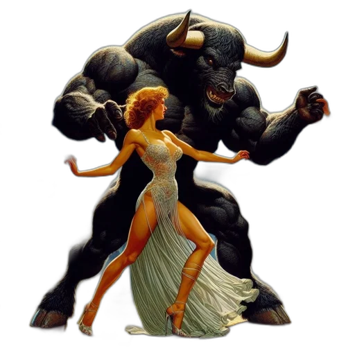 dress, concept art, fantasy art, comic book art transparent PNG cut-out