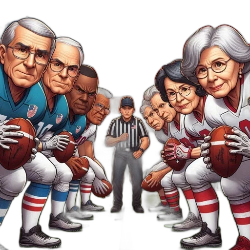 concept art, group, elderly, individuals transparent PNG cut-out