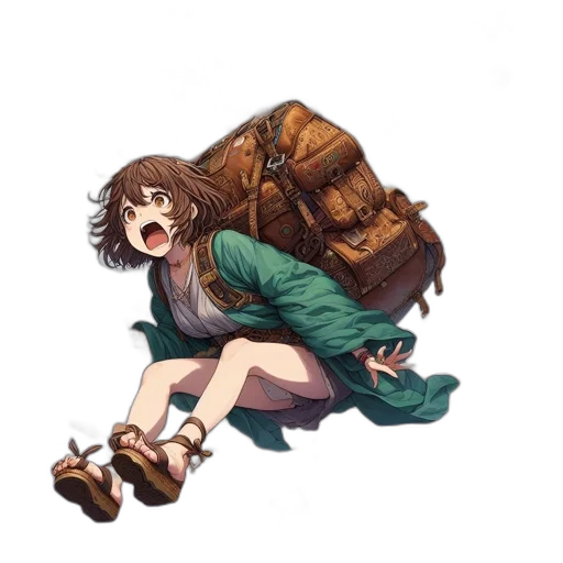 jacket, creature, shoes, weapon transparent PNG cut-out