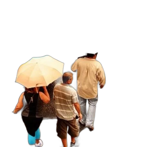 umbrella, hat, jacket, dress transparent PNG cut-out