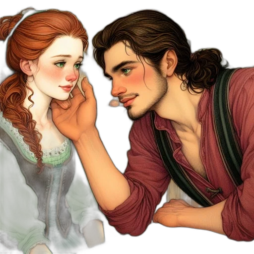 fantasy art, concept art, photorealistic, comic book art transparent PNG cut-out